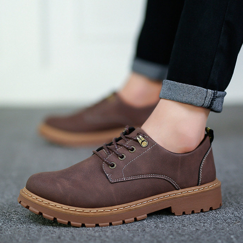 Men's Autum Korean Style British Business Casual Shoes