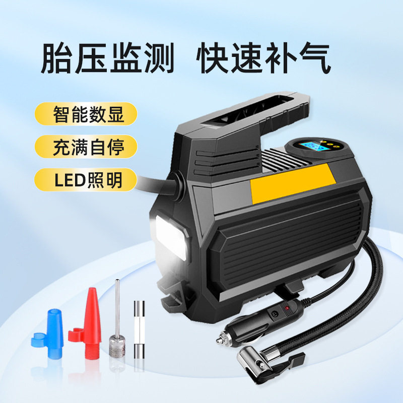 Cross-Border Car Air Pump Portable Air Pump Tire Pump Wireless High Power Inflation
