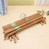 Multifunctional Carbonized Bamboo Clips, Foldableing Four-Head Clips for Drying Pants and Socks, Cross Clothes Drying Rack, Two Yuan Store Supply