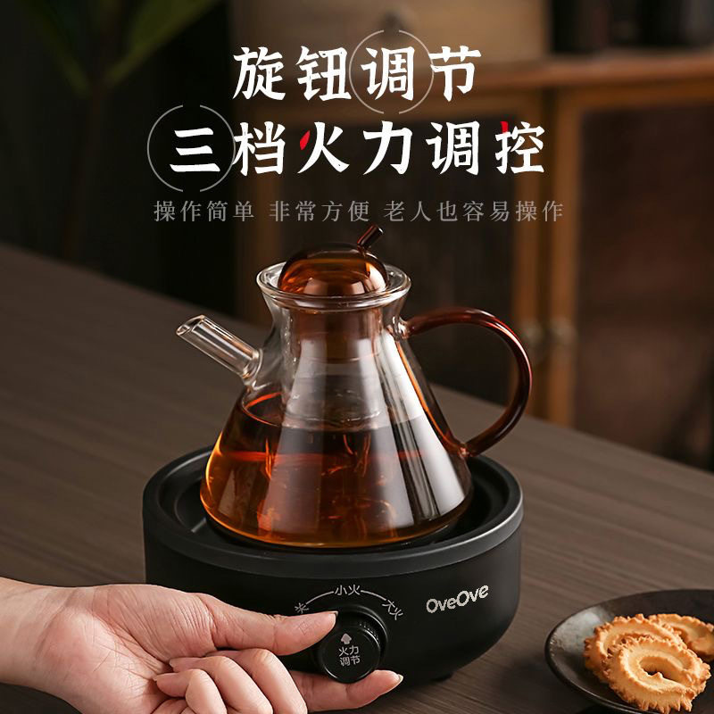 Tea Brew Electric Stove Household Electric Tea Stove Small Tea Brew Electric Stove Coffee Heating Furnace Heating Tea Brew Electric Ceramic Stove
