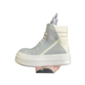 White gray inverted triangle