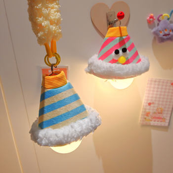 Dopamine Night Light Hanging Dormitory Bed Good Atmosphere Table Lamp Bedroom Decoration Chandelier Bedside Lamp