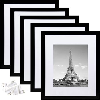 Factory Wholesale Amazon's Popular Pvc Photo Frame 11x14.5inch Piece Set 10 Piece Set DIY Photo Wall Frame Table