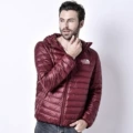 Burgundy + white label