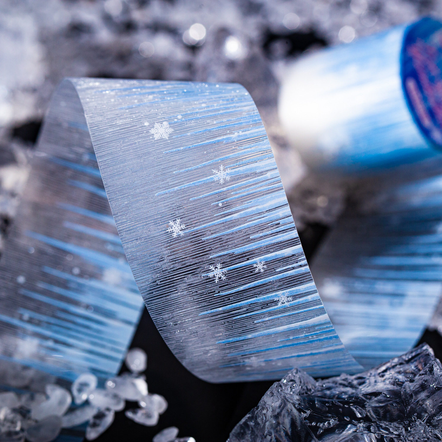 A Beautiful Day PET Tape Ice Field Qiyuan Series Winter Landscape Theme Hand Account Material Cycle Post 6