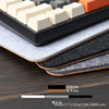 Custom Cork Felt Keyboard Mat Mechanical Mouse Mute Shock Absorbing Table for E-sports Room Elevated Heat Insulation Mat Game