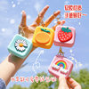 Hong Kong Sheng ins Girl's Heart Cute Coin Purse Cartoon Super Cute Silicone Coin Bag Key Bag Women's Zipper Wallet