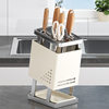 Stainless Steel Kitchen Knife Rack Storage Rack Countertop New Multi-Functional Knife and Chopstick Cage Integrated Kitchen Knife Storage Rack