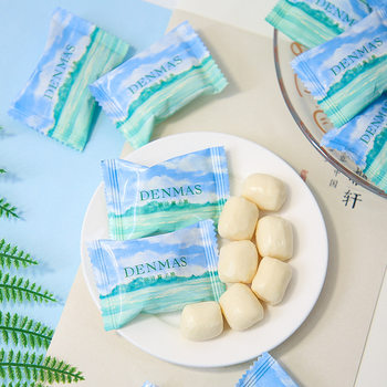 DENMAS/Danmasu Juice Sandwich Coconut Candy Office Leisure Snacks Wedding Wedding Candy Snacks Milk Candy