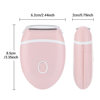 Women's shaver head washable shaver dry battery painless multifunctional shaver can be replaced
