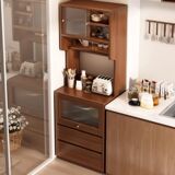 Боковые шкафы для посуды, бытовые кухонные шкафы, боковые шкафы для гостиной у стены, шкафы для хранения вещей, чайные шкафы в старинном стиле, шкафы для хранения вещей