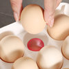 Single-layer Egg Storage Box Household Kitchen Refrigerator Fresh-keeping Egg Box Stackable Catchable Plastic Egg Pad