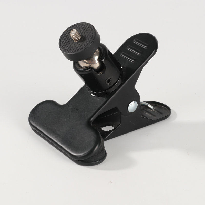 Mobile phone live desktop fill light bracket photographic equipment SLR camera accessories aluminum alloy pan-tilt clamp