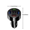 Six-In-One 4Usb+2Type-C Supports Super Fast Charging Car Charger Qc3.0 Car Charger