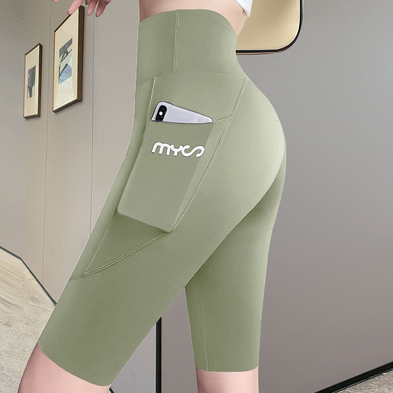 five-point side pocket shark pants, summer thin, breathable...