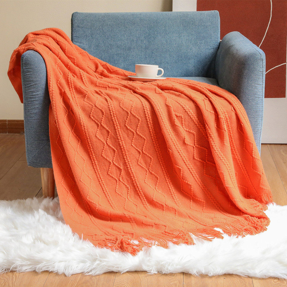 Knitted Blanket, Sofa Cover, Nordic Blanket, Office Summer Air Conditioning Blanket, Bedside Blanket, Nap Blanket, Car Blanket