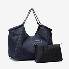2026 New Large-Capacity Tote Bag Women's Bag Fashion Bag Niche Design Denim Large-Capacity Versatile Shoulder Bag