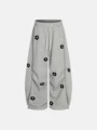 Gray (embroidered florals)