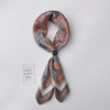 Japanese Retro Workwear Men's Square Scarf Men's Silk Scarf Korean Men's Decorative Silk Scarf Neck Scarf Neck Scarf