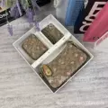 Khaki with pink love flowers