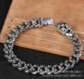 Cross flower head full flower bracelet