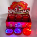 8.5 christmas maltose buns with lights