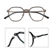 F1009 Anti-blue Light Flat Mirror TR Frame Plastic Steel Leg Ultra Light Frame Trendy Glasses Frame Casual All-match Unisex