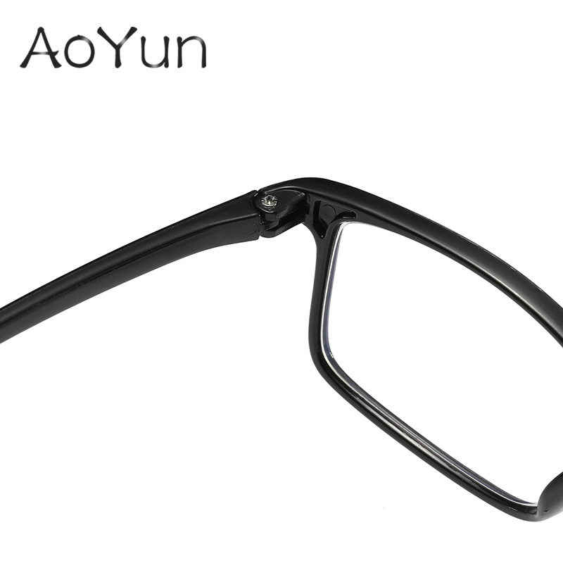 New TR90 Finished Myopia Glasses Men's Fashionable Lightweight Optical Glasses Frame Women's Running Jianghu Stall Glasses Wholesale