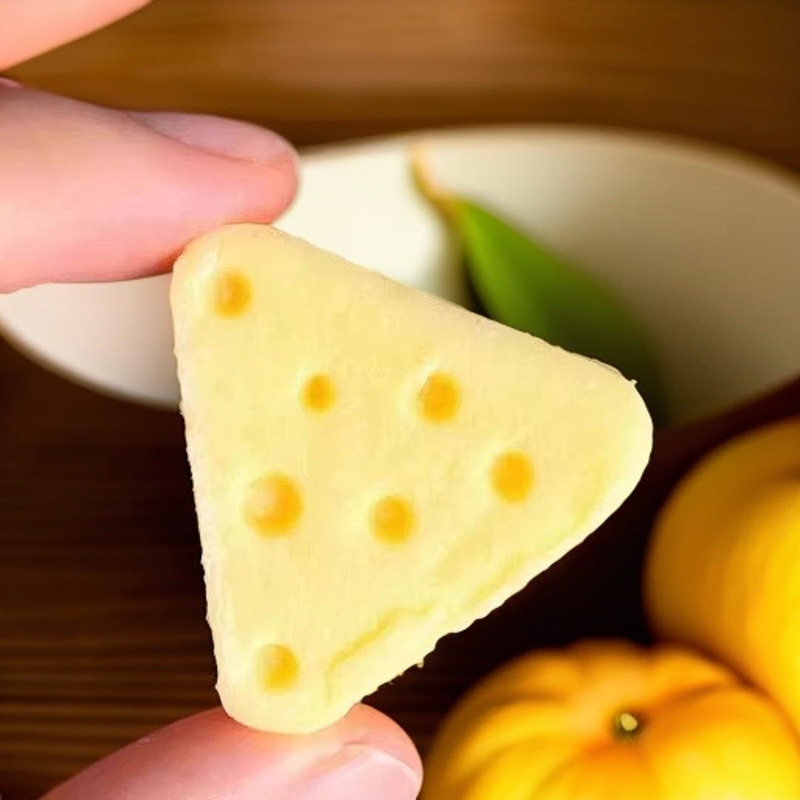 Xinjiang Specialty Herder's Triangular Cheese, Rich in Milk Flavor, Nutritious, Ready-To-Eat Snack, Individually Packaged, Milky Aroma