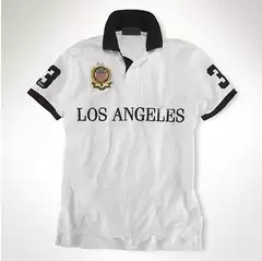 Summer Large-Sized Urban Style Casual Polo Shirt Short-Sleeve Cross-Border Popular Men's Embroidered Cotton Top T-Shirt