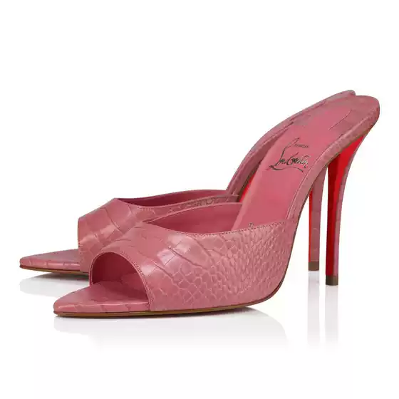 2024 Spring and Summer New Pure Color One-Leg High Heels Round Toe Stiletto Heels Fashionable Versatile Large Size High Heel Sandals for Women