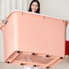 Plastic Storage Box Extra Large Quilt Storage Box Toy Storage Box Moving Clothes Storage Box Car Box