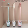Jiayi 1208 Bathroom Decontamination Toilet Brush Square Head Plastic Rod Toilet Brush Manufacturer Direct Sales Cleaning Brush