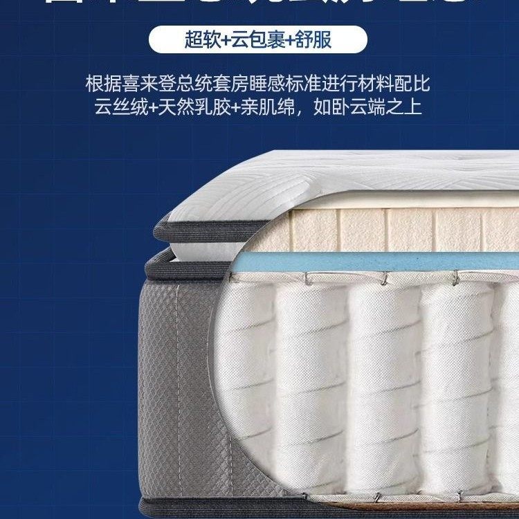 Simmons Mattress Hotel Same Style Latex Mattress Super Soft 2m X 2.2m Home Cushion 30cm Extra Thick