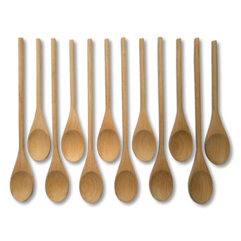 Kitchen Wooden Cooking Spoon Wooden Long Handle Spoon Mixing Spoon Wooden Spoon Set Beech Spoon Mixing Spoon