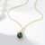 Цепочка с золотым крестом TA211GD#