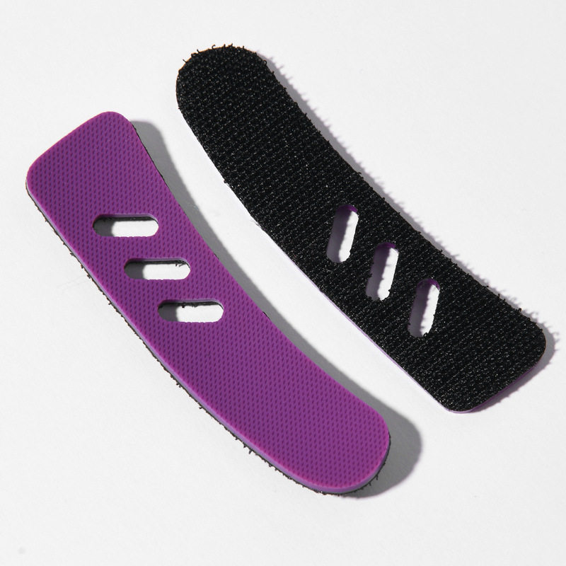 Jacket Cuff Velcro Edge Trim Clothing Sleeve Loop Tpu Embossed Logo Hook and Loop Fastener Self-Adhesive Patch