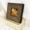Picture Frame Solid Wood Decorative Photo Frame Vintage Oil Picture Frame Mounted Self-Mounted Wall-Hanging Printing Empty Frame Line Wholesale Cross-Border