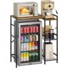 Microwave Oven Rack Kitchen Household Desktop Stainless Steel Oven Rack Rice Cooker Placement Rack Countertop Storage Rack