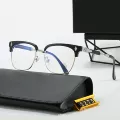 Black silver frame