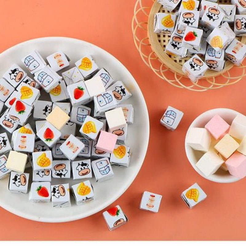 Cheese Flavored Cheese Candy Mixed Flavor Bulk Snacks Candy Individually Packaged Snacks Leisure Food Milk Tablets Wholesale