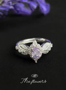 普罗旺斯vintage欧式轻奢戒指女气质优雅时尚宫廷设计感开口指环