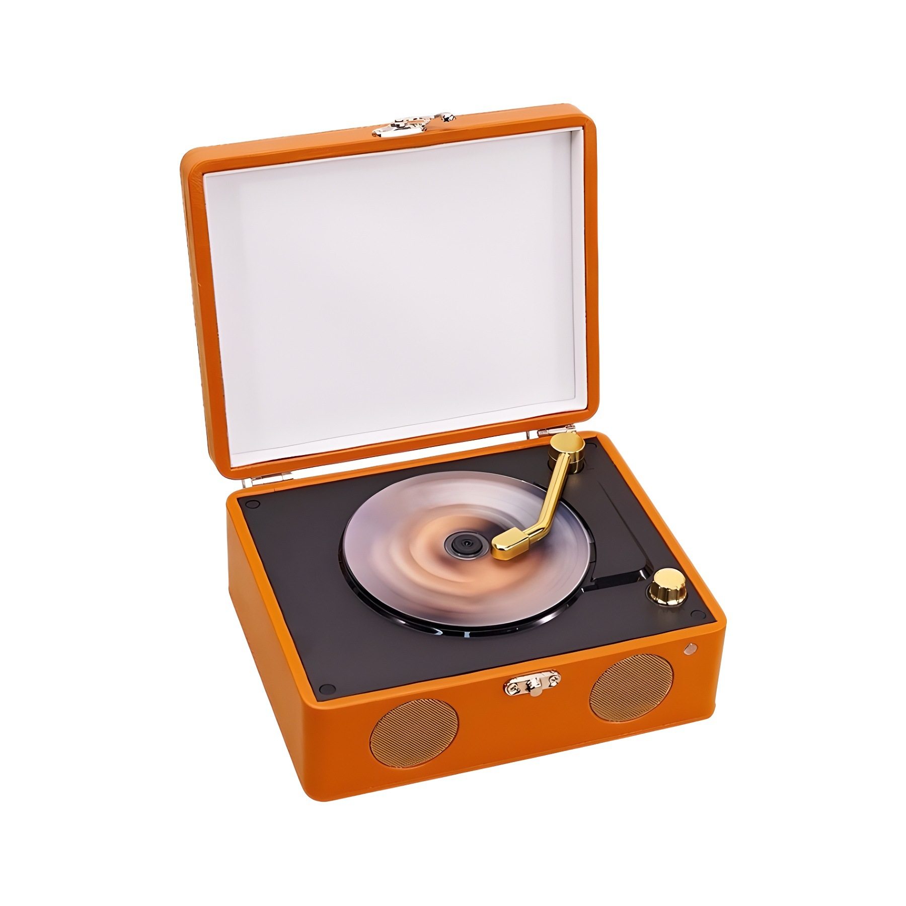 Cross-Border Retro Cd Player Music Album Bluetooth Speaker Plays High-Quality Vinyl Cd Disc Record Player