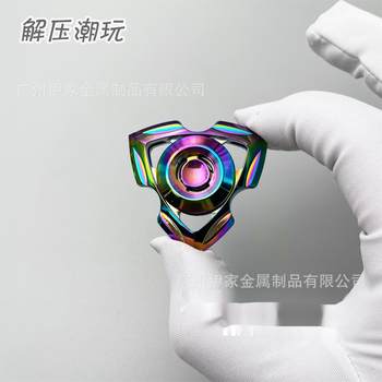Cross-Border Hot Selling Leo Siren Fingertip Gyro Edc Decompression Toy Decompression Feel Edc Decompression Toy Blind Box