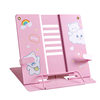 Kaba Bear Reading Stand Adjustable Book Stand for Elementary School Students Desktop Multifunctional Metal Book Holder Book Stand Holder