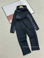 Suit. carbon gray and haze gray