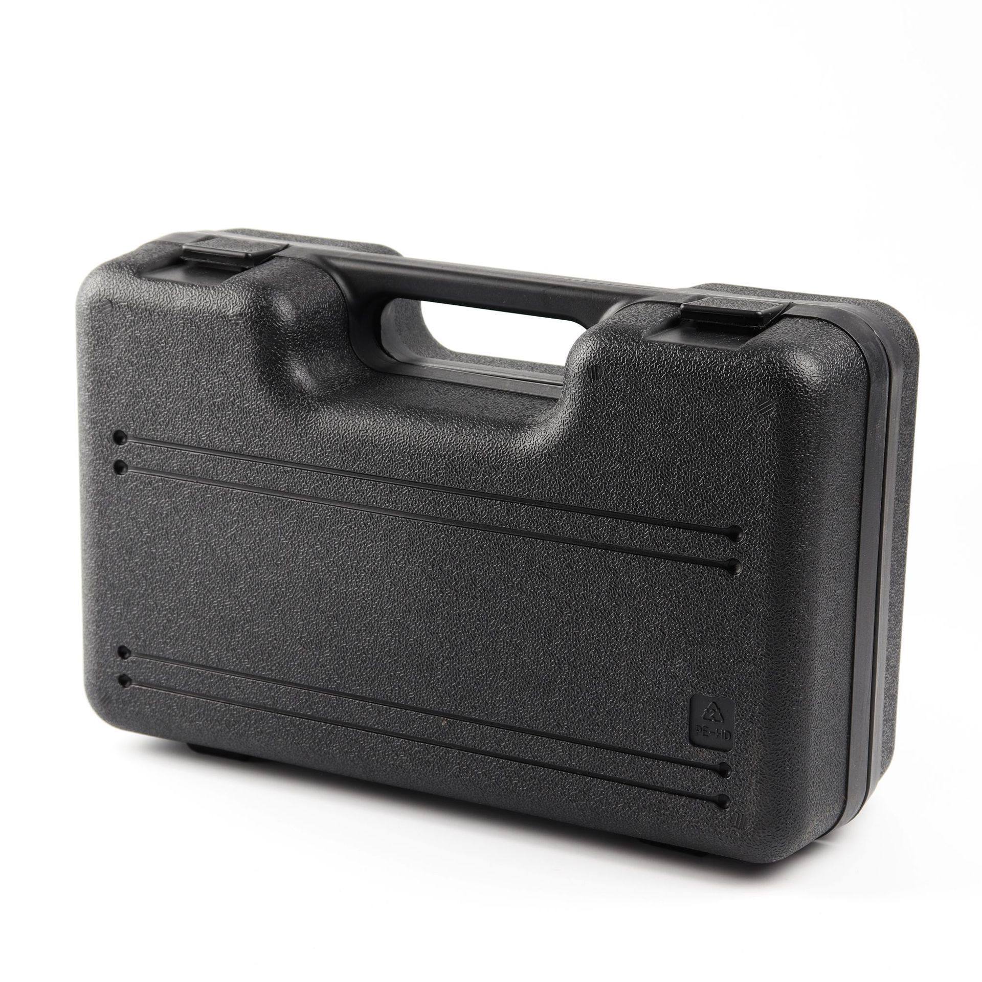 Portable car air pump toolbox suit mini tire repair tool suit 12V car tire air pump