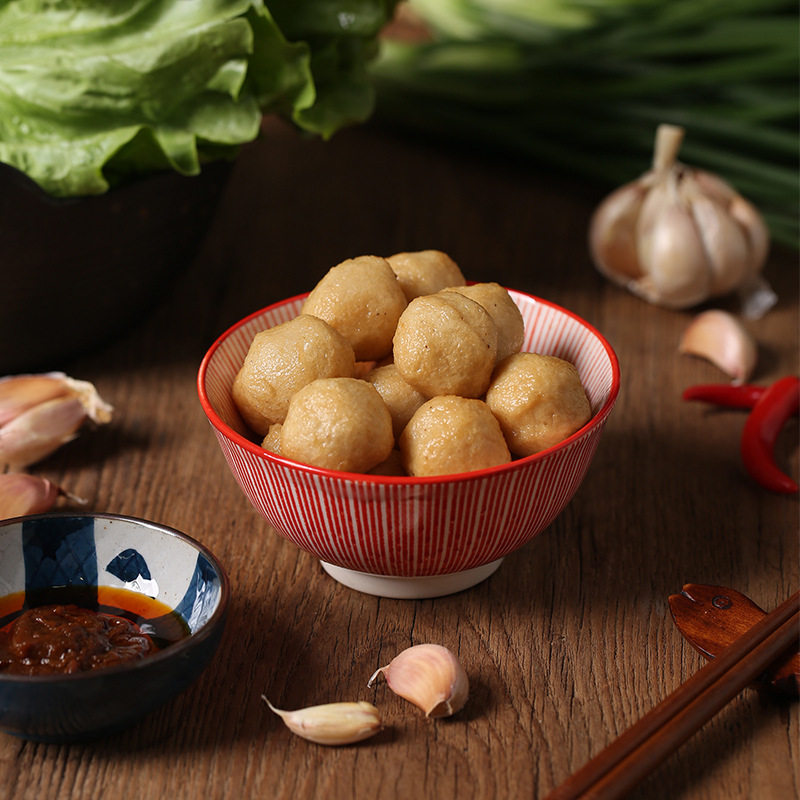 Golden Fish Eggs (with Curry Sauce) Special Semi-Finished Products Heated Ready-To-Eat Snack Bar Ingredients Grilled Stall Ingredients