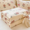 Winter Flannel Blanket Double-Sided Thickened Coral Velvet Blanket Milk Velvet Blanket Office Nap Blanket