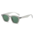 Regular (including 13% special ticket) milky gray frame dark green film